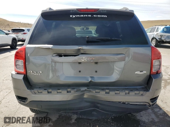 2012 Jeep Compass Latitude with VIN 1C4NJDEB0CD659486, listed as a Copart auction lot 48943955 with 86,322 mi miles and Clean Title. Bid and sale history available at carsss.com. Image 6.