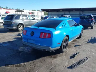 2012 Ford Mustang V6 Premium with VIN 1ZVBP8AM2C5233385, listed as a IAAI auction lot 40926705 with Not Provided miles. Bid and sale history available at carsss.com. Image 4.