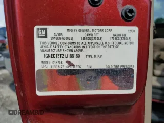2001 Chevrolet Tahoe LS z VIN 1GNEC13T21J188189, wystawiony jako Copart lot #54394105 z przebiegiem 383 066 mil mil oraz Szkoda całkowita • Salvage title. Historia ofert i sprzedaży dostępna na DreamBid. Obrazek 13.