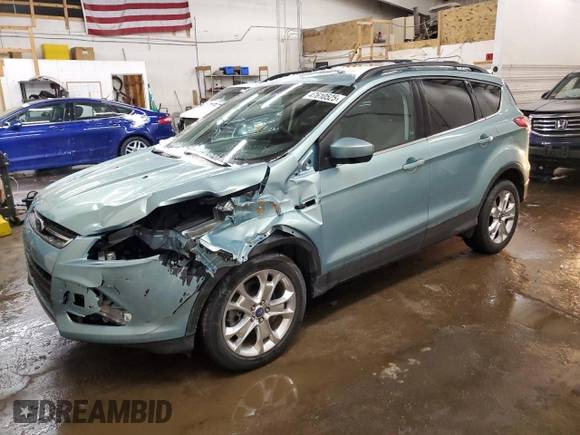 2013 Ford Escape SE with VIN 1FMCU9G92DUC86325, listed as a Copart auction lot 47610525 with 82,613 mi miles and Salvage Title. Bid and sale history available at DreamBid. Image 1.