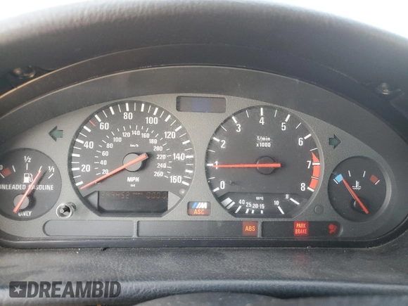 1998 BMW M3 z VIN WBSCD9320WEE09027, wystawiony jako Copart lot #52202055 z przebiegiem 244 452 mil mil oraz Czysty tytuł • Clean title. Historia ofert i sprzedaży dostępna na DreamBid. Obrazek 9.