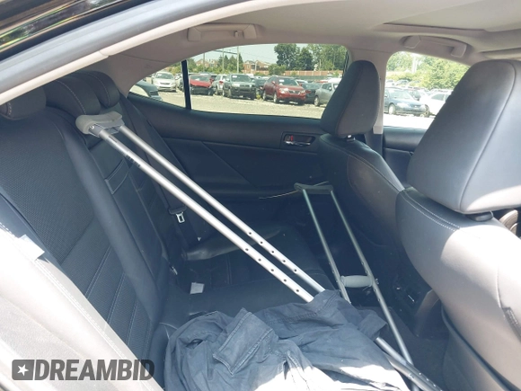 2015 Lexus IS 250 with VIN JTHCF1D25F5025399, listed as a IAAI auction lot 39680736 with 119,533 mi miles. Bid and sale history available at carsss.com. Image 8.