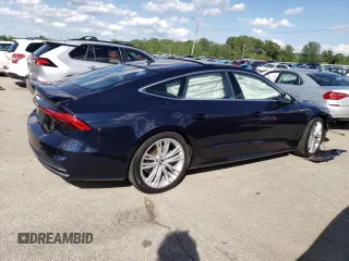 2019 Audi A7 Prestige with VIN WAUV2AF27KN121089, listed as a Copart auction lot 57636514 with 18,367 mi miles and Salvage Title. Bid and sale history available at carsss.com. Image 3.