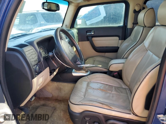 2006 Hummer H3 with VIN 5GTDN136768134709, listed as a Copart auction lot 76652744 with 205,744 mi miles and Salvage Title. Bid and sale history available at carsss.com. Image 7.