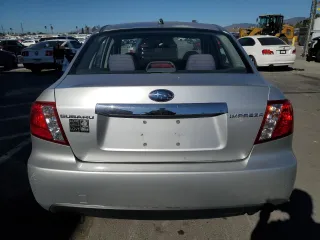 2008 Subaru Impreza Sedan (Natl) i w/Premium Pkg with VIN JF1GE61698G501015, listed as a Copart auction lot 89257165 with 100,938 mi miles and Salvage Title. Bid and sale history available at carsss.com. Image 6.