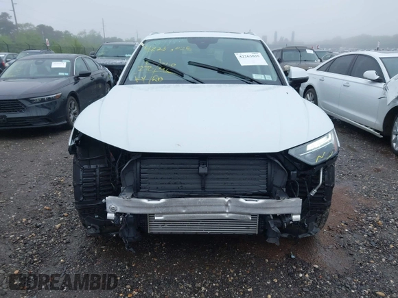 2023 Audi Q5 S line Premium Plus with VIN WA1EAAFY9P2089095, listed as a IAAI auction lot 42263035 with 10,279 mi miles and . Bid and sale history available at DreamBid. Image 12.