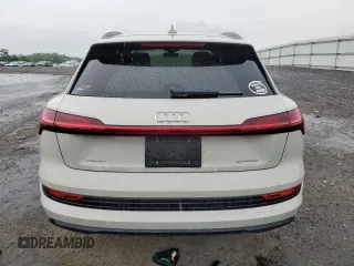 2022 Audi e-tron Premium with VIN WA1AAAGE2NB014223, listed as a Copart auction lot 62382173 with 44,146 mi miles. Bid and sale history available at carsss.com. Image 6.