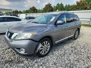 2015 Nissan Pathfinder SL z VIN 5N1AR2MN4FC690270, wystawiony jako Copart lot #66142585 z przebiegiem 224 993 mil mil oraz Czysty tytuł • Clean title. Historia ofert i sprzedaży dostępna na DreamBid. Obrazek 1.