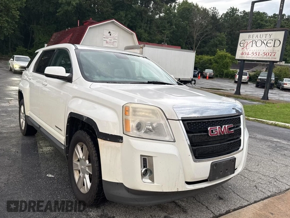 2012 GMC Terrain SLE-1 with VIN 2GKFLREK4C6250809, listed as a Copart auction lot 63149225 with 119,461 mi miles and Clean title. Bid and sale history available at DreamBid. Image 1.
