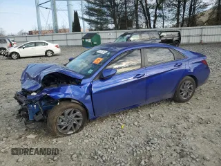 2024 Hyundai Elantra SEL with VIN KMHLM4DG4RU710620, listed as a Copart auction lot 47701365 with 19,745 mi miles and Salvage Title. Bid and sale history available at carsss.com. Image 1.