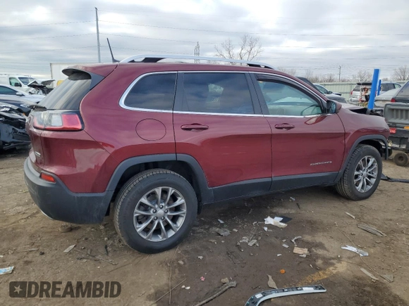2020 Jeep Cherokee Latitude Plus with VIN 1C4PJMLX4LD594343, listed as a Copart auction lot 48918255 with 79,196 mi miles and Salvage title. Bid and sale history available at DreamBid. Image 3.