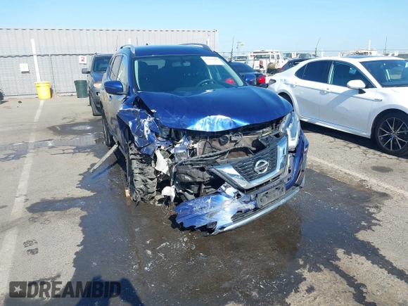 2017 Nissan Rogue SV with VIN KNMAT2MV9HP553763, listed as a IAAI auction lot 42380808 with 100,372 mi miles and . Bid and sale history available at DreamBid. Image 6.