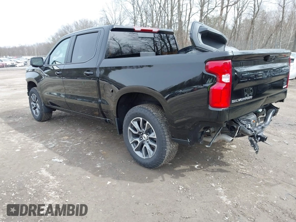 2025 Chevrolet Silverado 1500 with VIN 2GCUKEED9S1109083, listed as a IAAI auction lot 41785793 with 1,546 mi miles and . Bid and sale history available at DreamBid. Image 3.