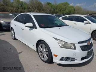 2012 Chevrolet Cruze LTZ with VIN 1G1PH5SC1C7230548, listed as a IAAI auction lot 41885835 with 195,749 mi miles. Bid and sale history available at carsss.com. Image 6.