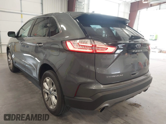 2022 Ford Edge Titanium with VIN 2FMPK4K96NBB06191, listed as a IAAI auction lot 42097951 with 50,792 mi miles. Bid and sale history available at carsss.com. Image 3.