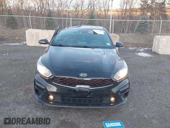 2020 Kia Forte GT-Line with VIN 3KPF34AD0LE145898, listed as a IAAI auction lot 41293548 with 48,555 mi miles. Bid and sale history available at carsss.com. Image 12.