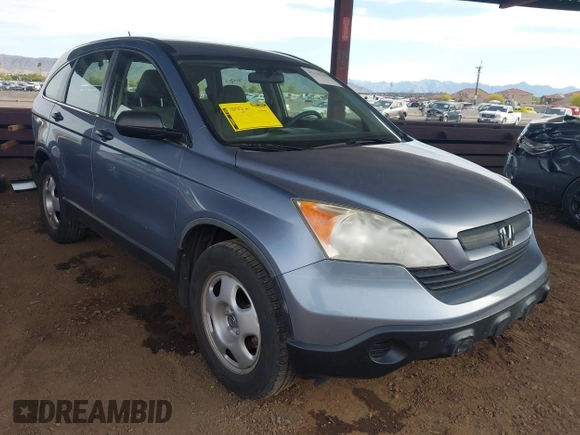 2008 Honda CR-V LX with VIN JHLRE38358C009640, listed as a IAAI auction lot 42129105 with 97,307 mi miles and . Bid and sale history available at carsss.com. Image 1.