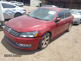 2015 Volkswagen Passat Limited Edition with VIN 1VWAS7A30FC118408, listed as a IAAI auction lot 42759393 with 142,921 mi miles and . Bid and sale history available at DreamBid. Image 2.