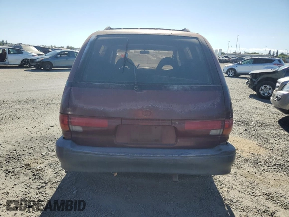 1993 Toyota Previa LE z VIN JT3AC12R9P1079223, wystawiony jako Copart lot #70801764 z przebiegiem 268 462 mil mil oraz Czysty tytuł • Clean title. Historia ofert i sprzedaży dostępna na DreamBid. Obrazek 6.