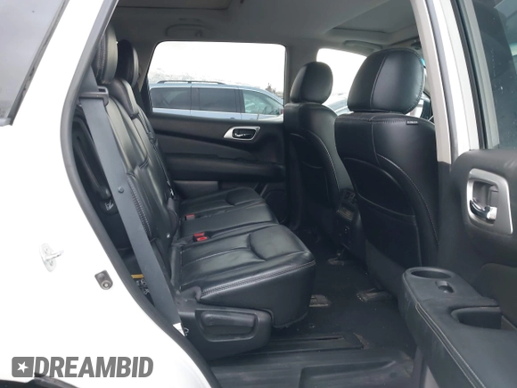 2017 Nissan Pathfinder S with VIN 5N1DR2MM6HC660212, listed as a IAAI auction lot 41905628 with 123,669 mi miles and . Bid and sale history available at DreamBid. Image 8.
