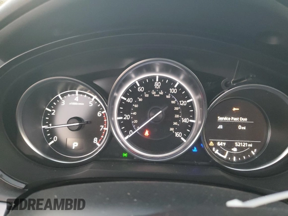 2020 Mazda CX-9 Touring with VIN JM3TCACY6L0402127, listed as a Copart auction lot 80961074 with 52,121 mi miles and Salvage title. Bid and sale history available at DreamBid. Image 9.