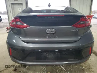 2017 Hyundai Ioniq Limited with VIN KMHC85LC7HU020819, listed as a Copart auction lot 53632155 with 72,404 mi miles and Clean Title. Bid and sale history available at DreamBid. Image 6.