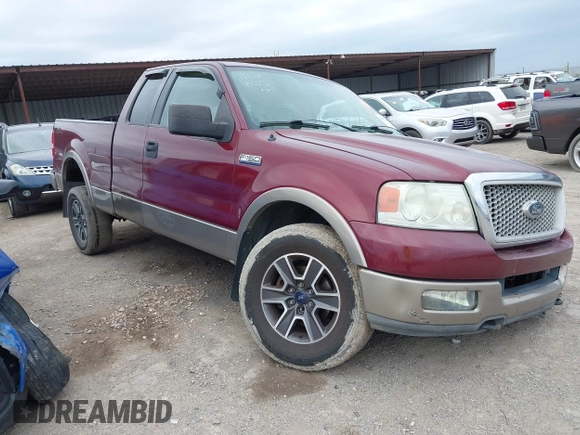 2004 Ford F-150 XLT with VIN 1FTPX14574NB92662, listed as a IAAI auction lot 41924652 with 141,694 mi miles and . Bid and sale history available at carsss.com. Image 1.