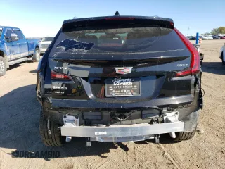 2024 Cadillac XT4 AWD Luxury with VIN 1GYFZBR41RF114434, listed as a Copart auction lot 73217514 with 10,505 mi miles and Salvage Title. Bid and sale history available at carsss.com. Image 6.