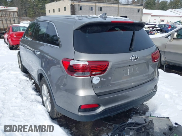 2019 Kia Sorento LX with VIN 5XYPGDA34KG553063, listed as a IAAI auction lot 41483547 with 89,441 mi miles. Bid and sale history available at carsss.com. Image 17.