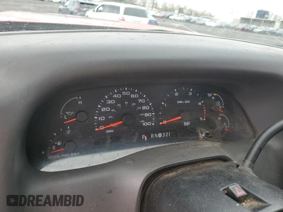 2003 Ford Super Duty F-250 XL with VIN 1FTNX21P23EB54483, listed as a Copart auction lot 84899354 with 0 mi miles and Salvage Title. Bid and sale history available at carsss.com. Image 9.