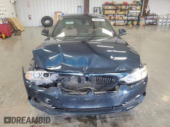 2014 BMW 4 Series 428i with VIN WBA3V7C56EP770827, listed as a Copart auction lot 64235014 with 110,250 mi miles and Salvage Title. Bid and sale history available at DreamBid. Image 5.