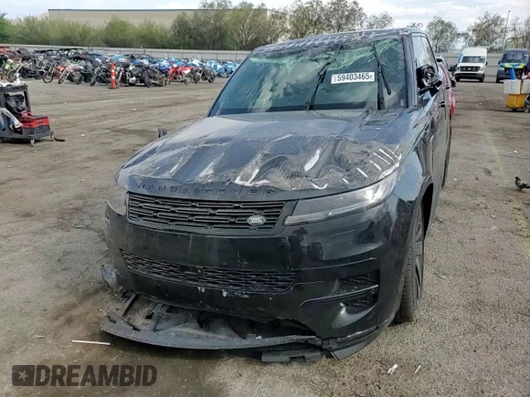 2024 Land Rover Range Rover Sport Dynamic SE with VIN SAL1L9FU7RA197713, listed as a Copart auction lot 59403465 with 4,320 mi miles and Salvage title. Bid and sale history available at DreamBid. Image 14.