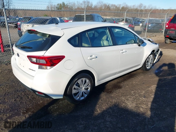 2023 Subaru Impreza with VIN 4S3GTAA60P1706257, listed as a IAAI auction lot 41810457 with 33,283 mi miles and . Bid and sale history available at DreamBid. Image 4.