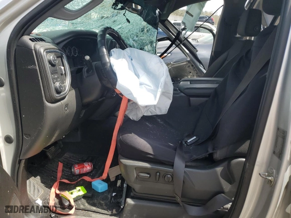 2019 Chevrolet Silverado 1500 LT with VIN 3GCPWCED1KG307718, listed as a Copart auction lot 48594755 with 0 mi miles and Salvage Title. Bid and sale history available at carsss.com. Image 7.