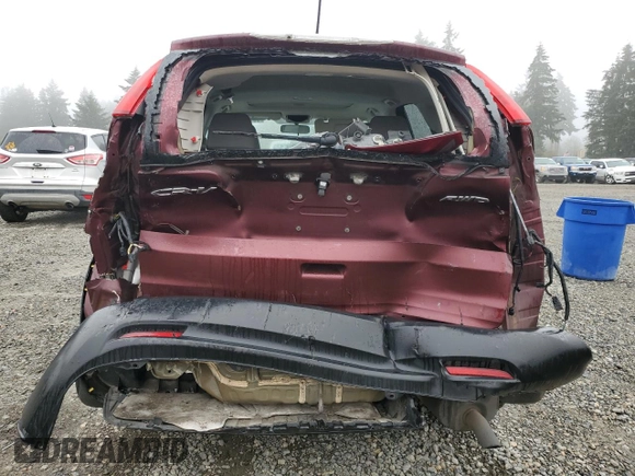 2014 Honda CR-V EX-L with VIN 5J6RM4H78EL076036, listed as a Copart auction lot 50633125 with 114,697 mi miles and Salvage Title. Bid and sale history available at carsss.com. Image 6.
