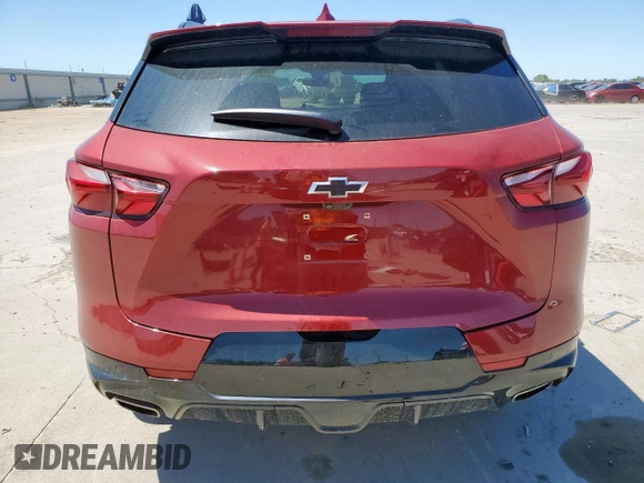 2019 Chevrolet Blazer RS с VIN 3GNKBERS2KS694147, выставлен на аукционе Copart как лот 57687495 с пробегом 43 190 миль миль и Списание • Salvage title. История ставок и продаж доступна на DreamBid. Изображение 6.