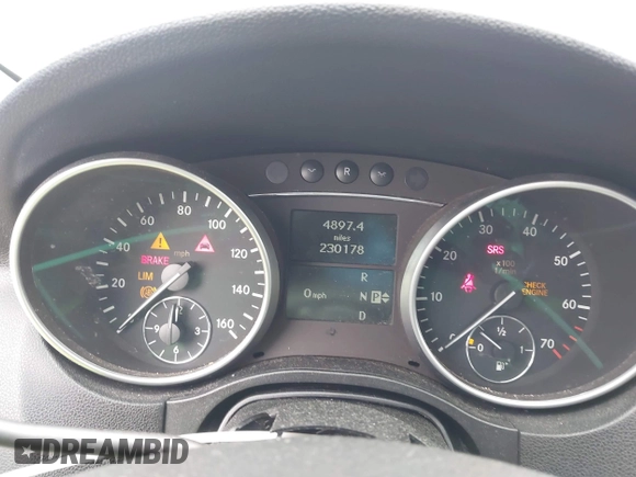 2006 Mercedes-Benz M 350 with VIN 4JGBB86E36A016325, listed as a IAAI auction lot 41931070 with 230,178 mi miles and . Bid and sale history available at DreamBid. Image 7.