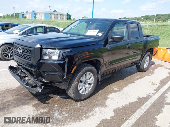 2023 Nissan Frontier SV with VIN 1N6ED1EK9PN640468, listed as a IAAI auction lot 42374631 with 35,447 mi miles and . Bid and sale history available at DreamBid. Image 18.