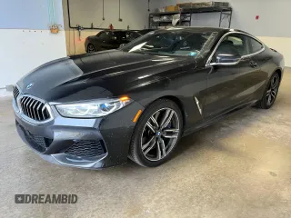 2020 BMW 8 Series M850i xDrive with VIN WBABC4C00LCE17379, listed as a Copart auction lot 77059664 with 26,459 mi miles and Clean Title. Bid and sale history available at carsss.com. Image 2.