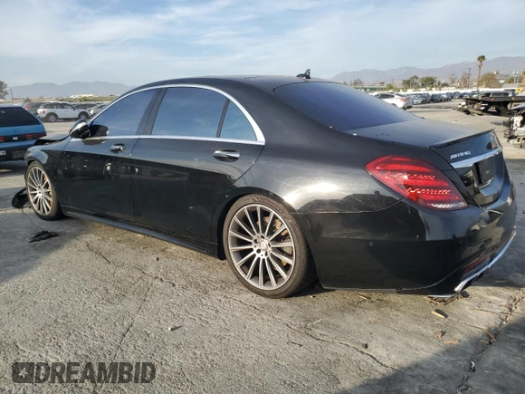 2017 Mercedes-Benz S 550 with VIN WDDUG8CB2HA292173, listed as a Copart auction lot 45757075 with 99,985 mi miles and Salvage Title. Bid and sale history available at carsss.com. Image 2.
