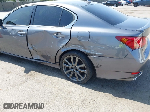 2013 Lexus GS 350 z VIN JTHBE1BL7D5022432, wystawiony jako IAAI lot #42500337 z przebiegiem 206 626 mil mil oraz . Historia ofert i sprzedaży dostępna na DreamBid. Obrazek 17.