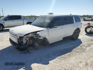 2022 Rivian R1S Launch Edition with VIN 7PDSGABL6NN002520, listed as a Copart auction lot 48323715 with 0 mi miles and Salvage Title. Bid and sale history available at carsss.com. Image 1.