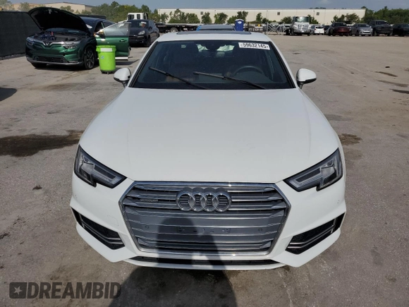 2018 Audi A4 Premium Plus с VIN WAUENAF4XJN016666, выставлен на аукционе Copart как лот 59632145 с пробегом Не указан миль и Чистый • Clean title. История ставок и продаж доступна на DreamBid. Изображение 5.