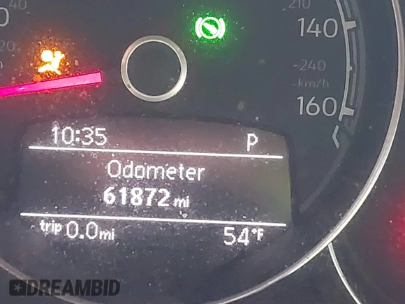 2017 Volkswagen Beetle Fleet with VIN 3VWF17AT6HM614856, listed as a IAAI auction lot 41942634 with 61,872 mi miles and . Bid and sale history available at DreamBid. Image 16.