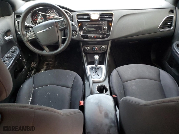 2012 Chrysler 200 LX with VIN 1C3CCBAG5CN316422, listed as a Copart auction lot 81840704 with 131,946 mi miles and Salvage Title. Bid and sale history available at carsss.com. Image 8.