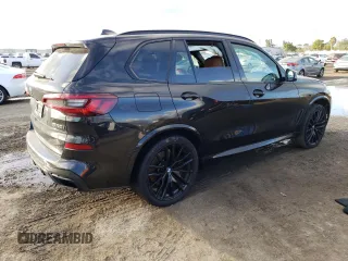 2021 BMW X5 M50i with VIN 5UXJU4C06M9H23429, listed as a Copart auction lot 37866833 with 0 mi miles. Bid and sale history available at carsss.com. Image 3.