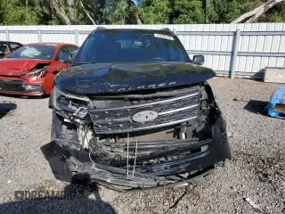 2018 Ford Explorer XLT with VIN 1FM5K7D82JGB75394, listed as a Copart auction lot 55030535 with 129,033 mi miles and Salvage title. Bid and sale history available at DreamBid. Image 5.