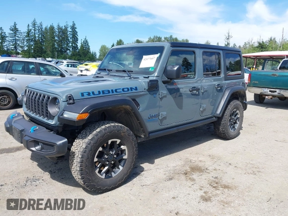 2024 Jeep Wrangler Rubicon X z VIN 1C4RJXR6XRW240316, wystawiony jako IAAI lot #42477607 z przebiegiem 41 375 mil mil oraz . Historia ofert i sprzedaży dostępna na DreamBid. Obrazek 17.