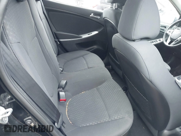 2012 Hyundai Accent SE with VIN KMHCU5AE7CU004466, listed as a IAAI auction lot 41602472 with 144,843 mi miles. Bid and sale history available at carsss.com. Image 8.