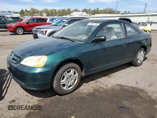 2001 Honda Civic with VIN 1HGEM21211L034052, listed as a Copart auction lot 54021185 with 175,093 mi miles and Clean title. Bid and sale history available at DreamBid. Image 1.